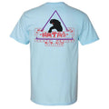 Santa Monica Airlines (SMA) NATAS Light Blue Short Sleeve T-Shirts