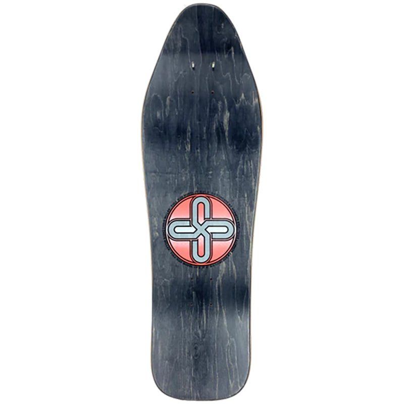 Schmitt Stix 10"x 31.875" Chris Miller III Bird In Mouth BLACK STAIN Skateboard Deck