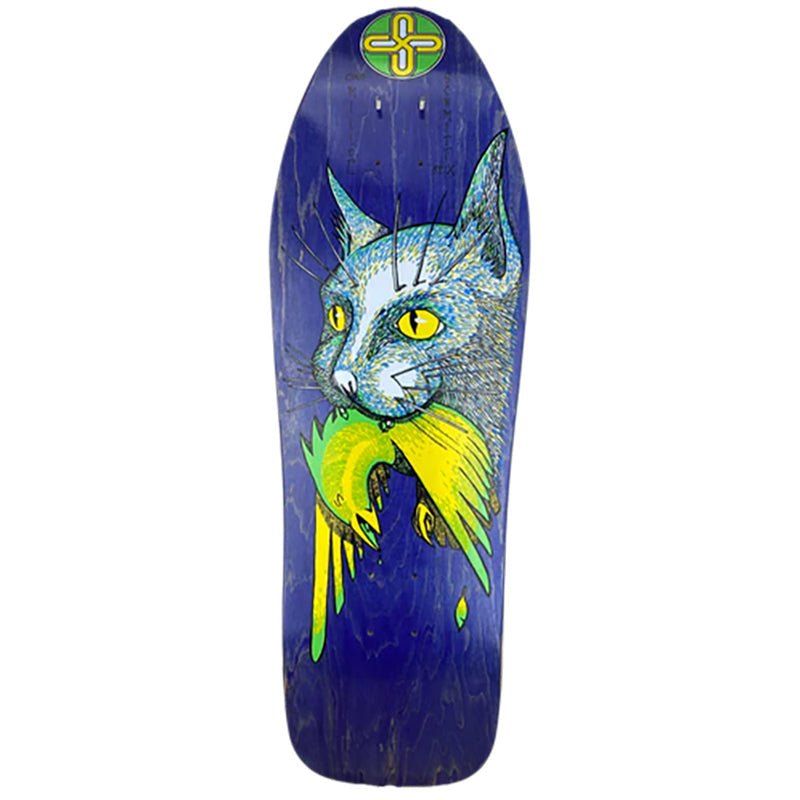 Schmitt Stix 10"x 31.875" Chris Miller III Bird In Mouth (PURPLE STAIN) Skateboard Deck