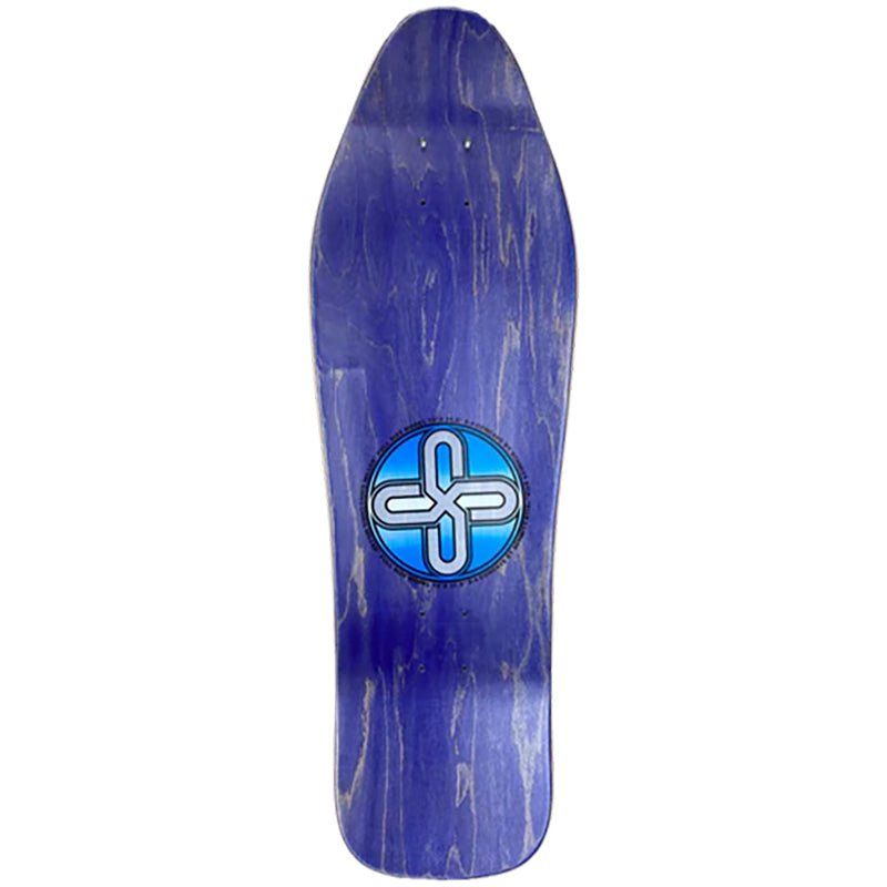 Schmitt Stix 10"x 31.875" Chris Miller III Bird In Mouth (PURPLE STAIN) Skateboard Deck