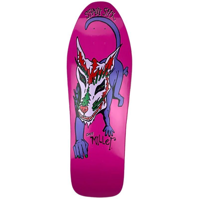 Schmitt Stix 10" x 31.875" WB 15.5" Chris Miller Dog Large Re-issue LOVE Limited color way Skateboard Deck