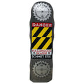 Schmitt Stix 10" x 33" BLACK STAIN Danger Saw Skateboard Deck