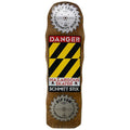Schmitt Stix 10" x 33" BROWN STAIN Danger Saw Skateboard Deck