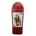 Schmitt Stix 9-3/8" x 30.25" WB 15.5" (RED STAIN) ATV Skateboard Deck