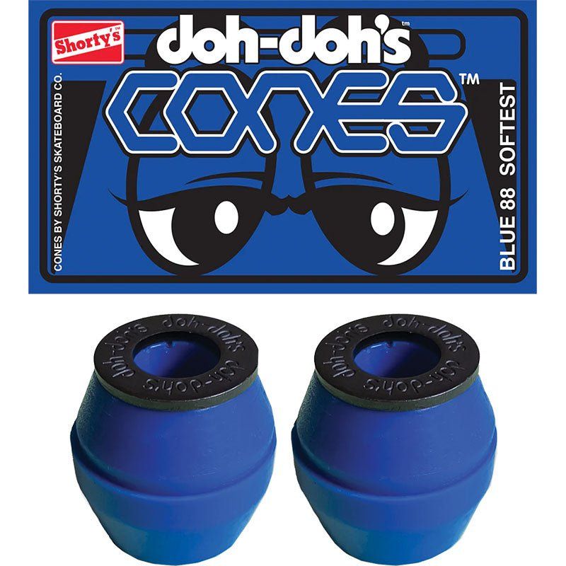 Shorty's 88 Softest Doh Dohs BLUE Skateboard Bushings