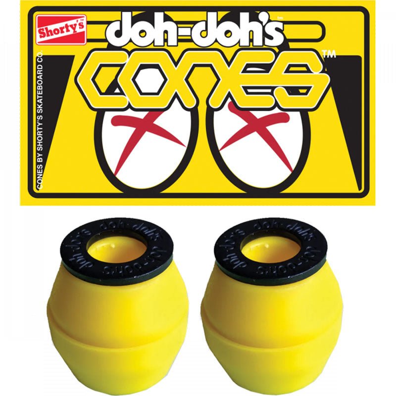 Shorty's 92 Soft Doh Dohs YELLOW Skateboard Bushings