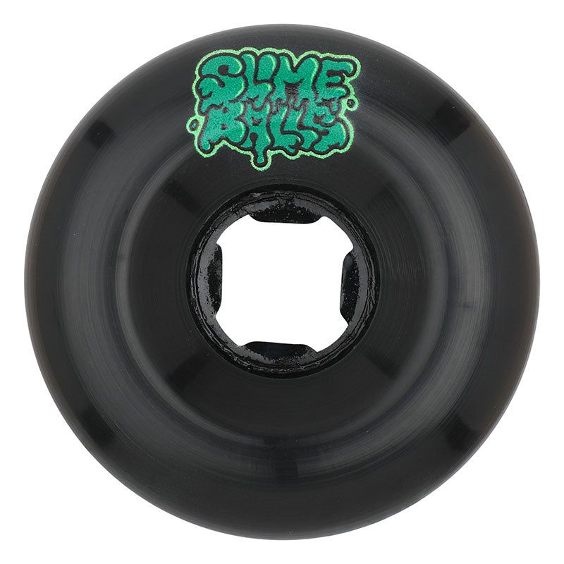 Slime Balls 58mm 99a Accelerator Vomit Mini Black Skateboard Wheels 4pk