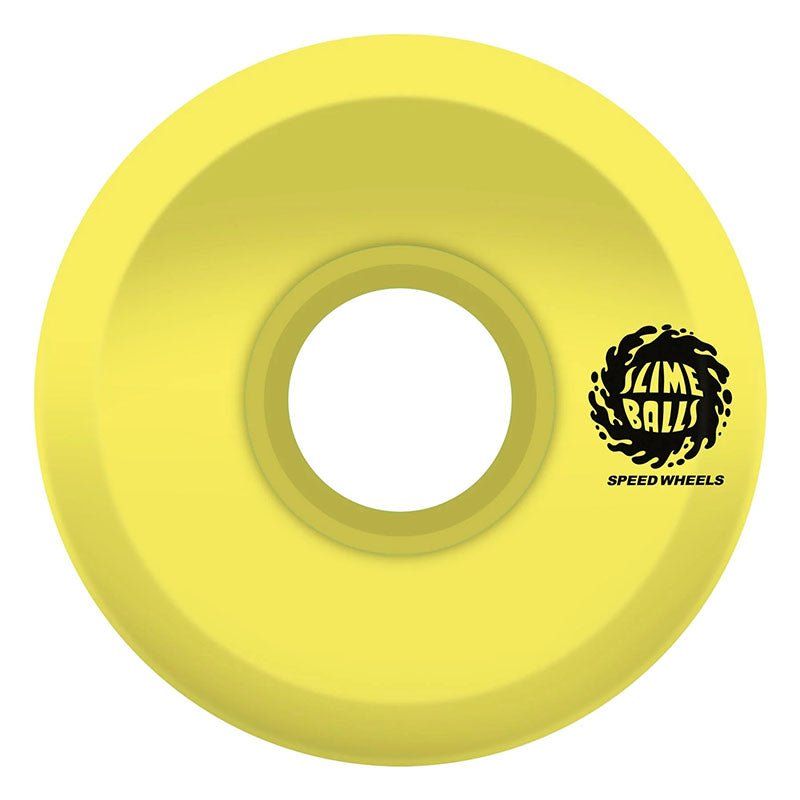 Slime Balls 60mm 78a Jeff Kendall Snake Yellow OG Skateboard Wheels 4pk