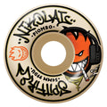 Spitfire 54mm 99a  PIOMBO F4 CLASSIC NAT Skateboard Wheels 4pk