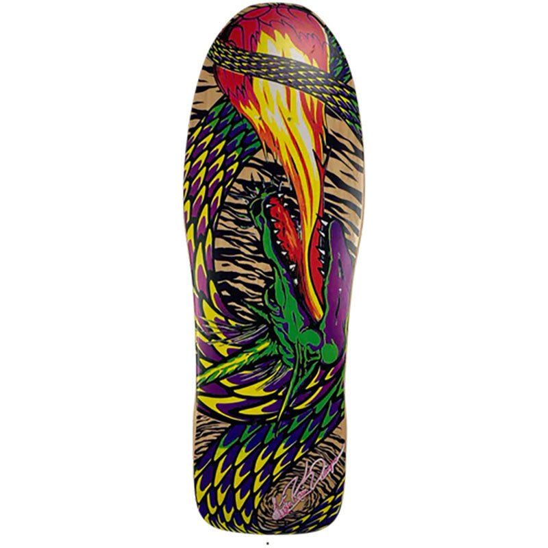 Tracker Deck 10.625" x 31.75" NATURAL Lester Kasai Fireball Skateboard Deck