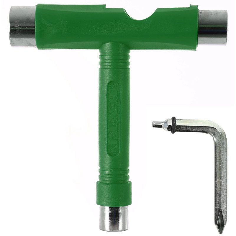 UNIT TOOL GREEN/CHROME Skateboard Tools