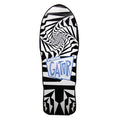 Vision 10.25" x 29.75" Gator II Black White Skateboard Deck