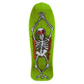 Vision 10" x 30.25" Groholski Skeleton Modern Concave Lime Stain Skateboard Deck