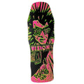 Vision 10"x 30" Original Psycho Stick Woodcut Art by Sean Starwars Pink/Lime Stain Skateboard Deck