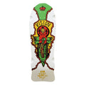Vision 9.75" x 29.75" Street Old Ghost WHITE DIP GREEN Skateboard Deck
