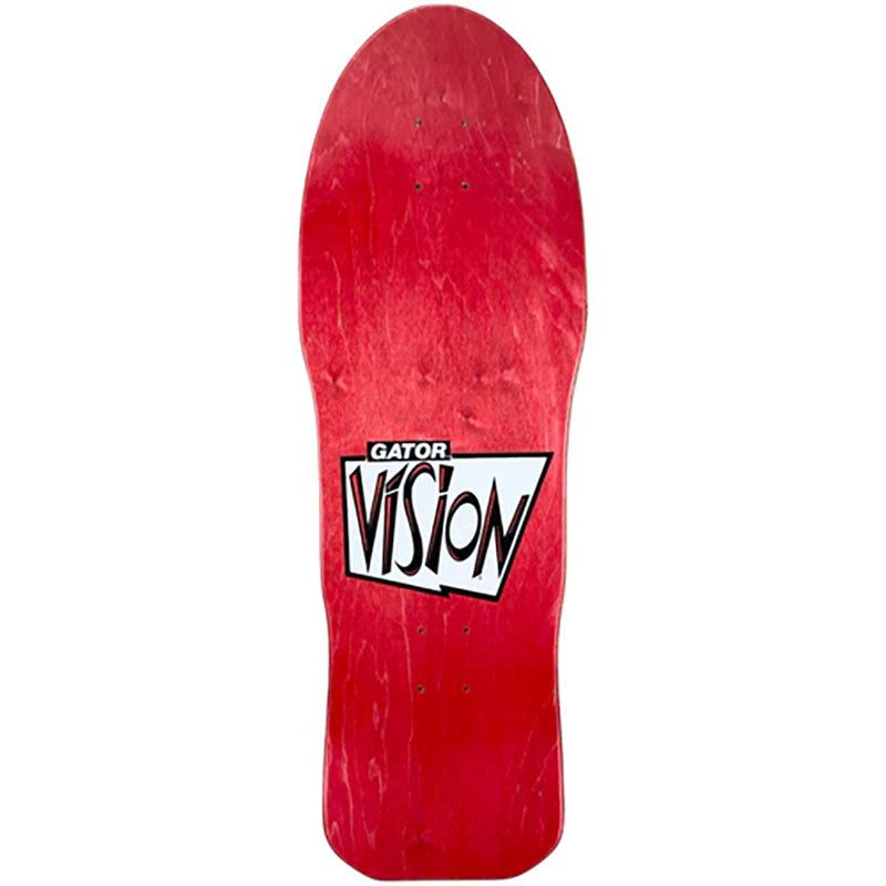 Vision Gator II Limited Two Tone Green/Pink Stain Deck - 10.25"x29.75"