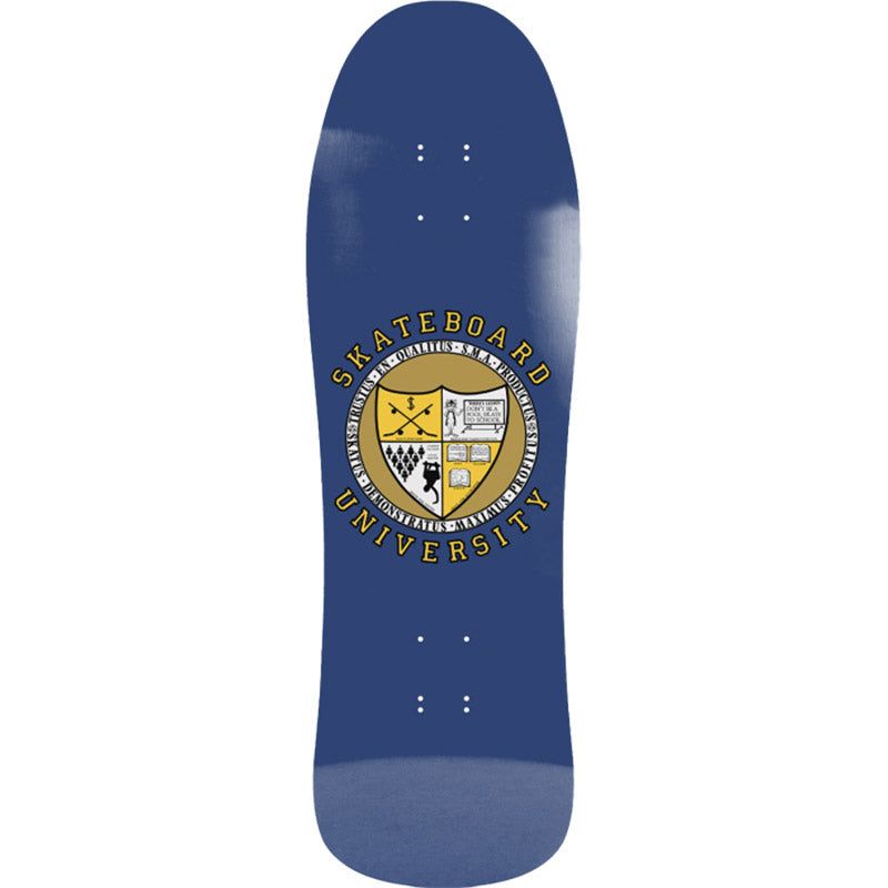 World Industries 8.5" UNIVERSITY NAVY EX7 Skateboard Deck