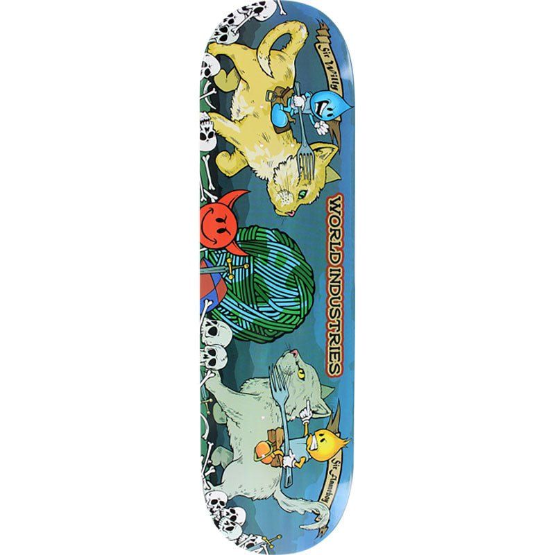 World Industries Cats Jousting Skateboard Decks